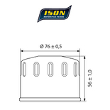 ISON filtr oleju ISON164