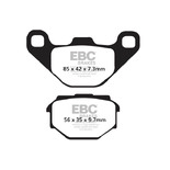 Klocki hamulcowe EBC SFA173 skuterowe (kpl. na 1 tarcze)