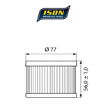 ISON filtr oleju ISON401