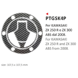 ONEDESIGN naklejka na wlew paliwa Kawasaki ZX250R ZX300ABS dal 2008