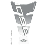 ONEDESIGN tankpad Spirit shape logo Ducatiati 1098 srebrne on przeźroczysty