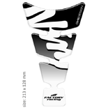 ONEDESIGN tankpad Spirit shape logo Kawasaki Ninja czarne on przeźroczysty