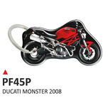 ONEDESIGN Dwustronny wypukły brelok na klucze Ducati Monster 2008