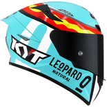 Kask Motocyklowy KYT TT-COURSE LEOPARD ESP Replica - L