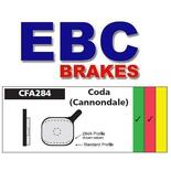Klocki rowerowe EBC (organiczne wyczynowe) Coda Cannondale Standard Profile CFA284R