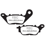 Klocki hamulcowe EBC SFAC464 skuterowe karbonowe (kpl. na 1 tarcze)