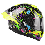 Kask Motocyklowy LAZER RAFALE SR Crazy (kol. Czarny - Multi) rozm. XL