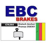 Klocki rowerowe EBC (organiczne) Diatech Anchor & Promax DSK901 CFA364