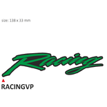 ONEDESIGN zestaw 10 naklejek Racing zielone