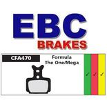 Klocki rowerowe EBC (organiczne wyczynowe) Formula One & Mega CFA470R