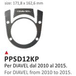 ONEDESIGN Naklejka na półkę kierownicy Ducati Diavel 2010/2014