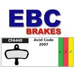 Klocki rowerowe EBC (organiczne wyczynowe) Avid Code CFA440R