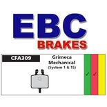 Klocki rowerowe EBC (organiczne wyczynowe) Grimeca Mechanical System 1 & 15 CFA309R