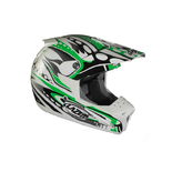 Kask motocyklowy LAZER SMX Bionic biały/zielony