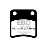 Klocki hamulcowe EBC SFAC257 skuterowe karbonowe (kpl. na 1 tarcze)