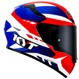 Kask Motocyklowy KYT TT-COURSE GEAR BLUE/RED - XL