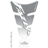 ONEDESIGN tankpad Spirit shape logo Yamaha Fazer srebrne on przeźroczysty
