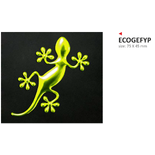 ONEDESIGN naklejka ecoprint 3D soft touch geco żółte