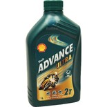 Olej silnikowy SHELL 2T ADVANCE ULTRA 1L (550028348)