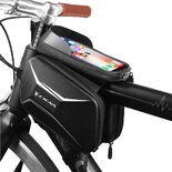 CIGNA Torba rowerowa na ramę z uchwytem na telefon (srebrne logo)