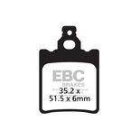 Klocki hamulcowe EBC FA060 (kpl. na 1 tarcze)