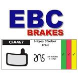 Klocki rowerowe EBC (organiczne wyczynowe) Hayes Stroker Trail CFA467R