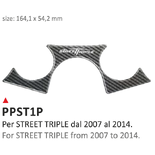 ONEDESIGN Naklejka na półkę kierownicy Triumph Street Triple Triumph 2007/2014