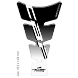 ONEDESIGN tankpad Spirit shape logo Honda CBF czarne on przeźroczysty