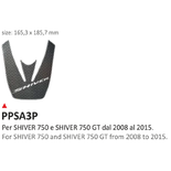 ONEDESIGN Naklejka na półkę kierownicy Aprilia Shiver 750/750gt from 2008 till 2016