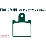 Klocki hamulcowe EBC EPFA417/4HH Extreme Pro (kpl. na 1 tarcze)