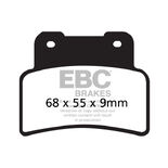 Klocki hamulcowe EBC SFA432 skuterowe (kpl. na 1 tarcze)