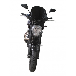 Uniwersalna szyba do motocykli bez owiewek MRA, forma VFSC, przyciemniana