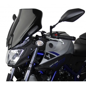 Szyba motocyklowa MRA YAMAHA MT-03, RH 07, 2015-, forma NSN, bezbarwna