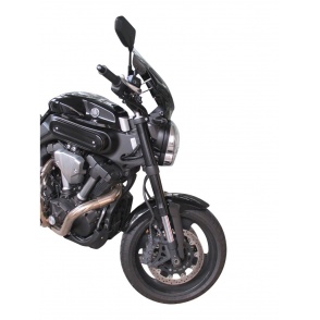 Uniwersalna szyba do motocykli bez owiewek MRA, forma VFSC, czarna