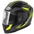 Kask motocyklowy ROCC 333 matowo-szary/neonowy M