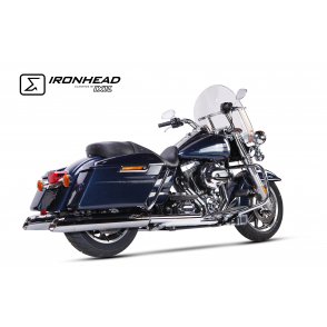 Tłumik IXIL H-D TOURING ROAD KING 2006-2016, typ HC2-1C (waga 4000 Gr., długość 670 mm., materiał Inox AISI304, kolor Bright chrome) SLIP ON (RIGHT MUFFLER) , HOMOLOGACJA