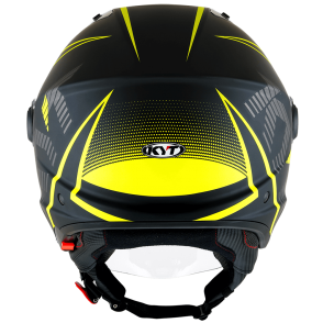 Kask Motocyklowy KYT D-CITY COLORFUL żółty - L