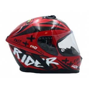 Kask Motocyklowy LAZER RAFALE EVO Oni Czerwony (kol. Czerwony - Czarny) rozm. L