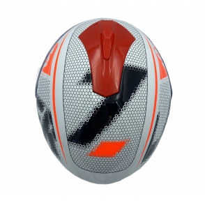 Kask Motocyklowy LAZER VERTIGO EVO Pixel Light (kol. Biały - Czerwony) rozm. L