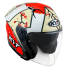 Kask Motocyklowy KYT NF-J SAKURA replica - L