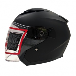 Kask Motocyklowy ROXAR ORLANDO EVO Z-Line (Czarny - Matowy) L