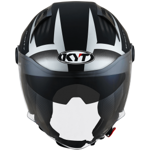 Kask Motocyklowy KYT D-CITY LUCENT srebrny - XS