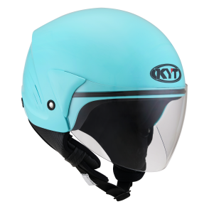 Kask Motocyklowy KYT COUGAR jasny niebieski - S