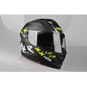 Kask Motocyklowy LAZER RAFALE Oni kol. czarny/ciemny szary/żółty fluo/matowy rozm. L