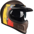 Kask Motocyklowy LAZER Cross TT Belgium (kol. Czarny - Czerwony - Żółty Matowy) rozm. XL