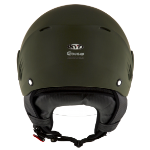 Kask Motocyklowy KYT COUGAR ARMY matowy zielony - M