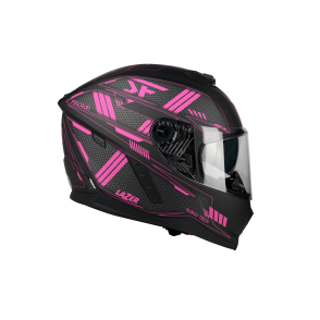 Kask Motocyklowy LAZER RAFALE EVO Roadtech (kol. Czarny - Różowy - Matowy) rozm. L