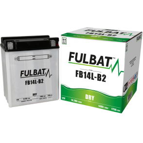 Akumulator FULBAT YB14L-B2 (suchy, obsługowy, kwas w zestawie)