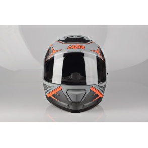 Kask Motocyklowy LAZER RAFALE Hexa (kol. Tytanowy Szary - Czerwony - Matowy) rozm. S