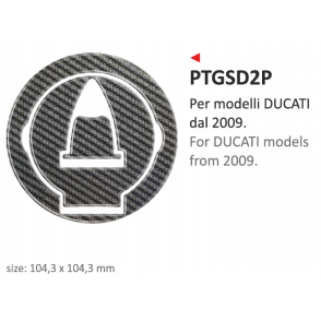 ONEDESIGN naklejka na wlew paliwa Ducati from 2009